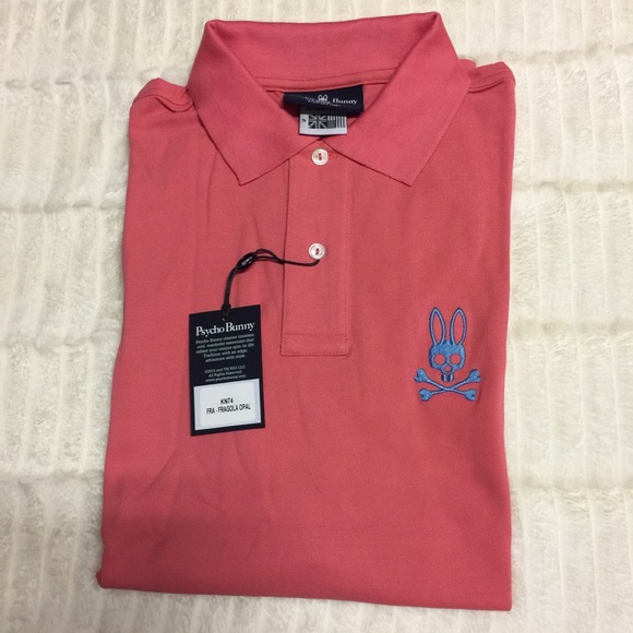 Psycho Bunny Other - NWT Pyscho Bunny Classic Polo - Fragola Opal